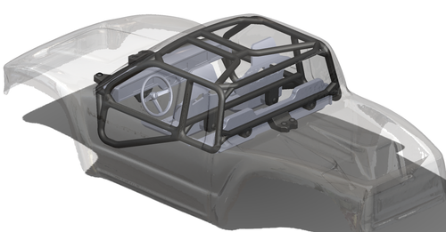 Roll Cage-Interior (Pro-Line Cliffhanger HP Full-Cab 1/10 Comp Crawler Body)
