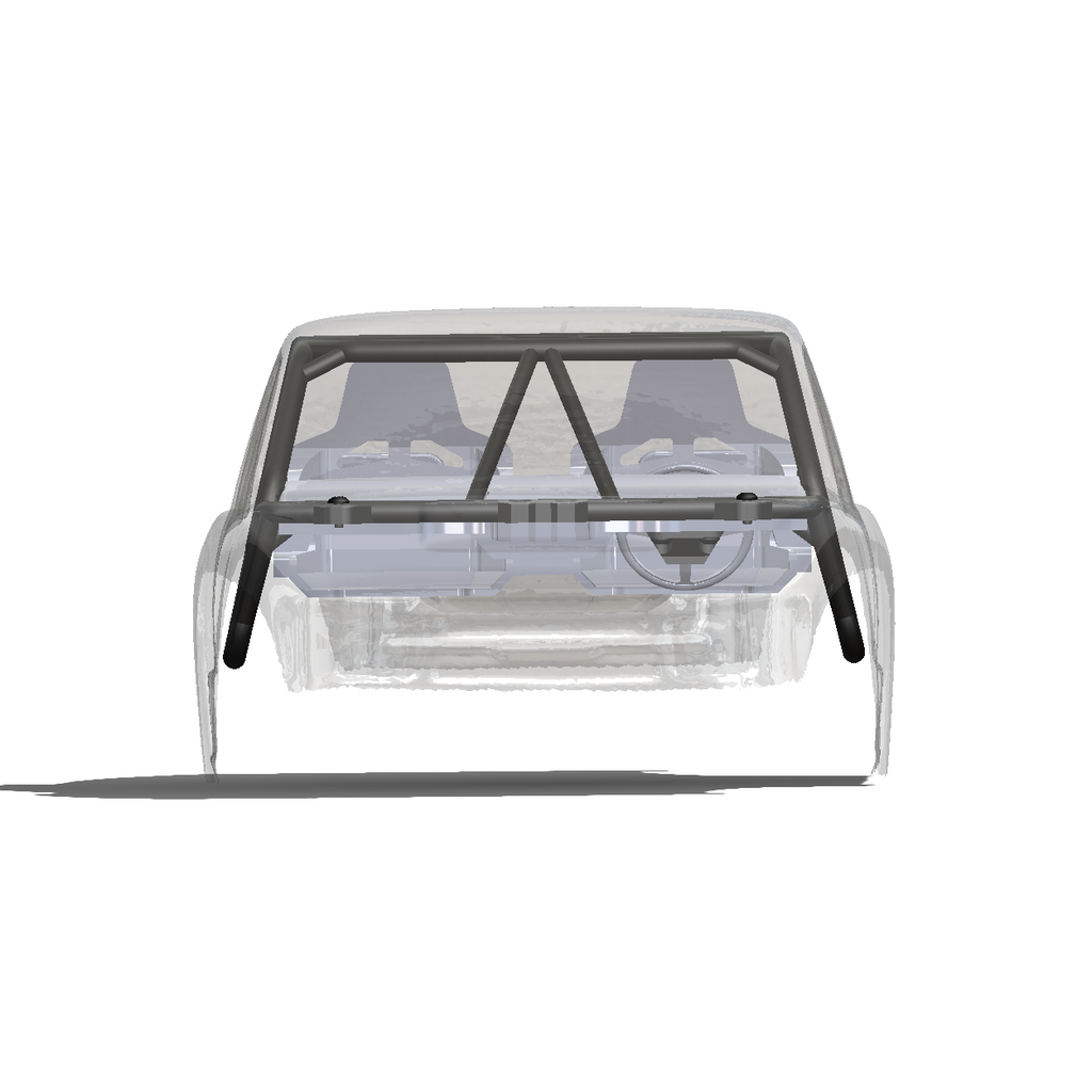 Roll Cage-Interior (Pro-Line Cliffhanger HP Full-Cab 1/10 Comp Crawler Body)