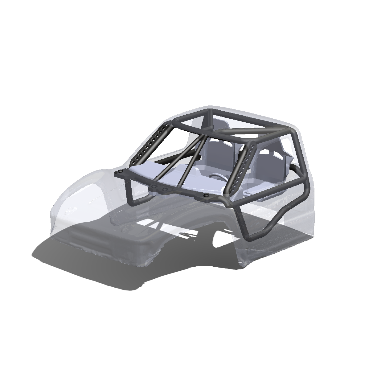Roll Cage-Interior (Pro-Line Cliffhanger HP 1/10 Comp Crawler Body)