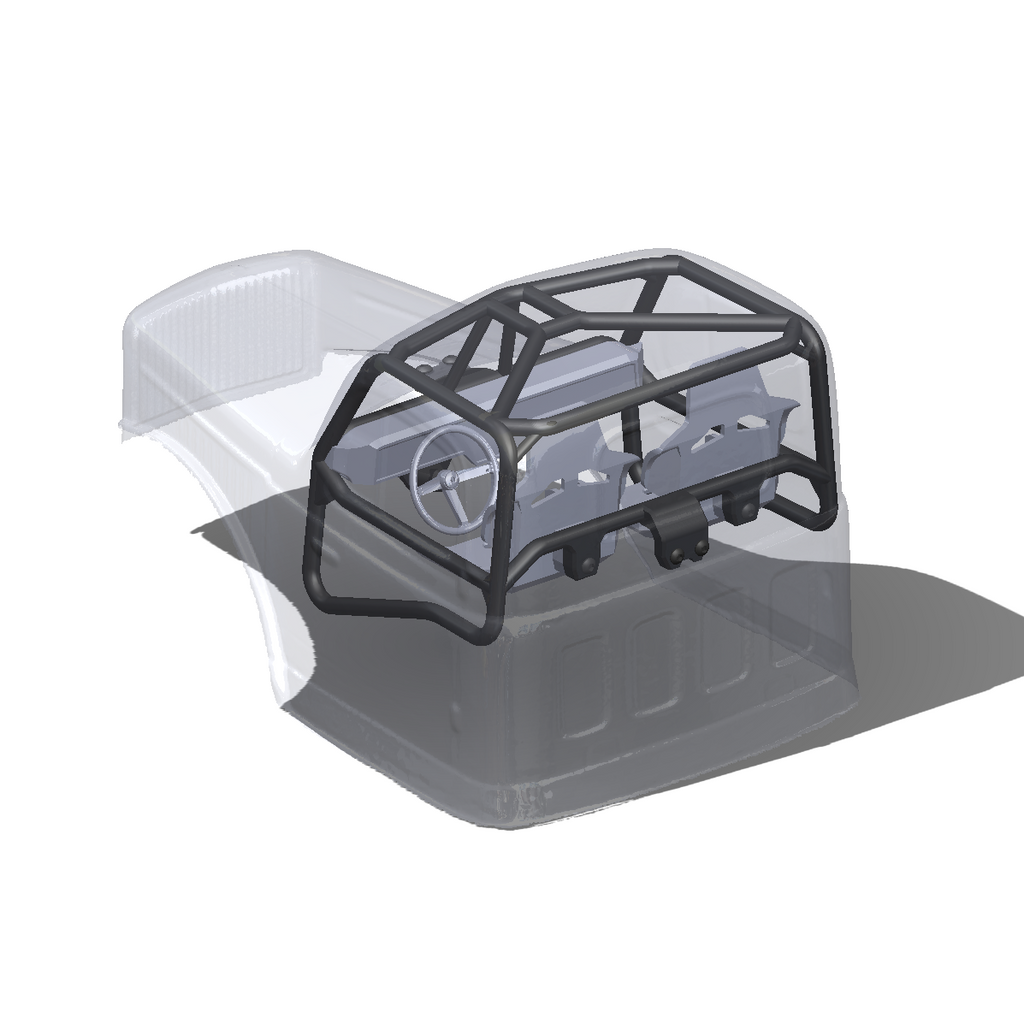 Roll Cage-Interior (Pro-Line Comp Wagon HP Cab-Only 1/10 Comp Crawler Body)