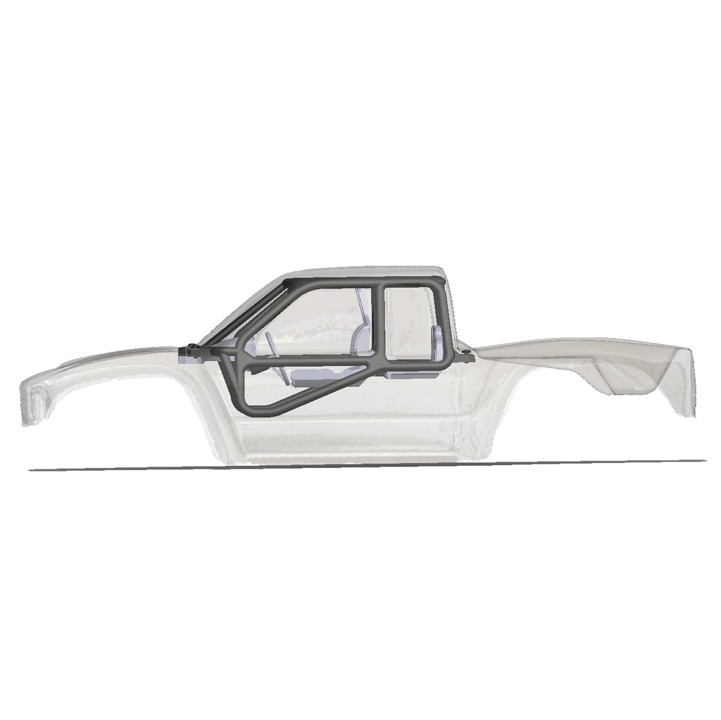 Roll Cage-Interior (Pro-Line Cliffhanger HP Full-Cab 1/10 Comp Crawler Body)