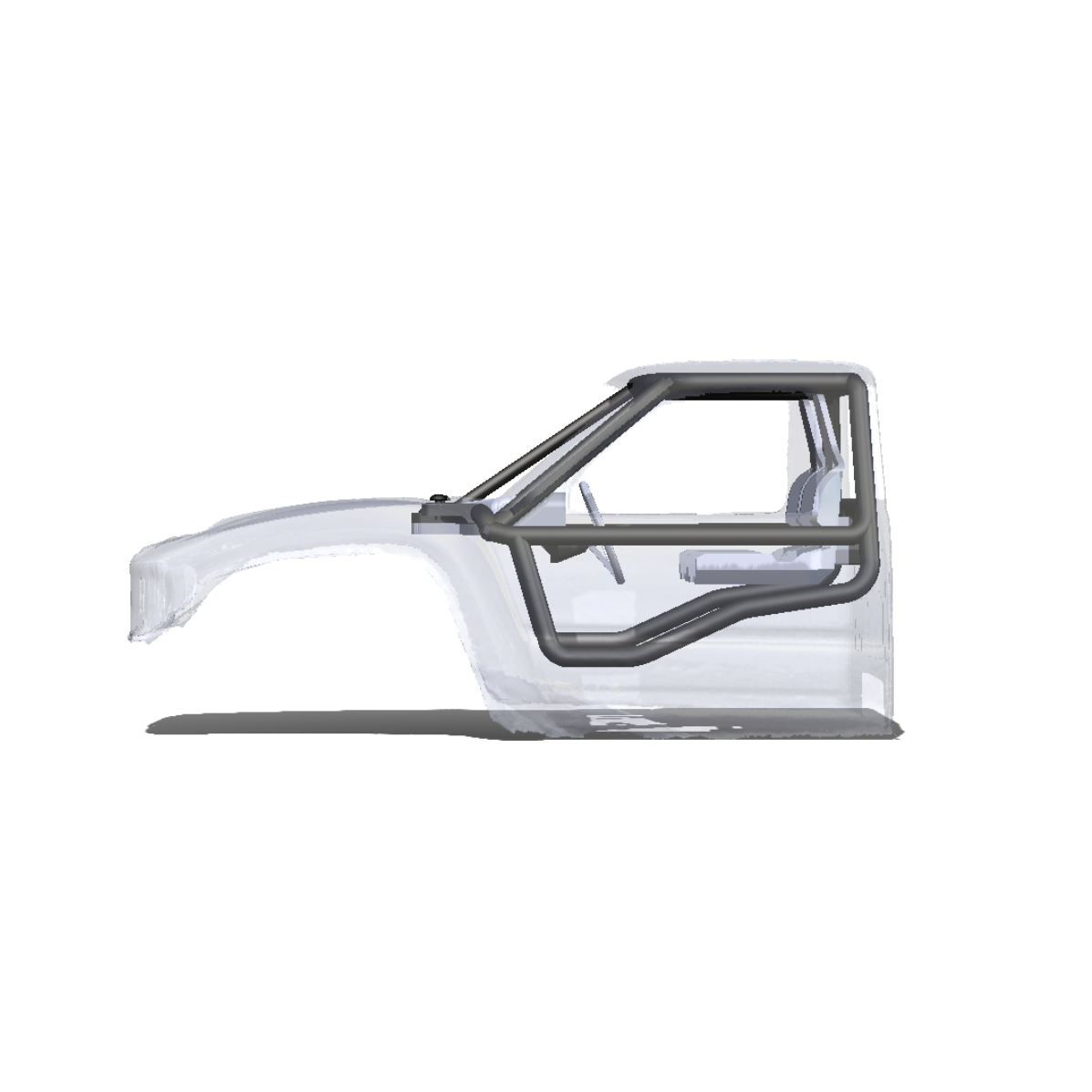 Roll Cage-Interior (Pro-Line Cliffhanger HP 1/10 Comp Crawler Body)