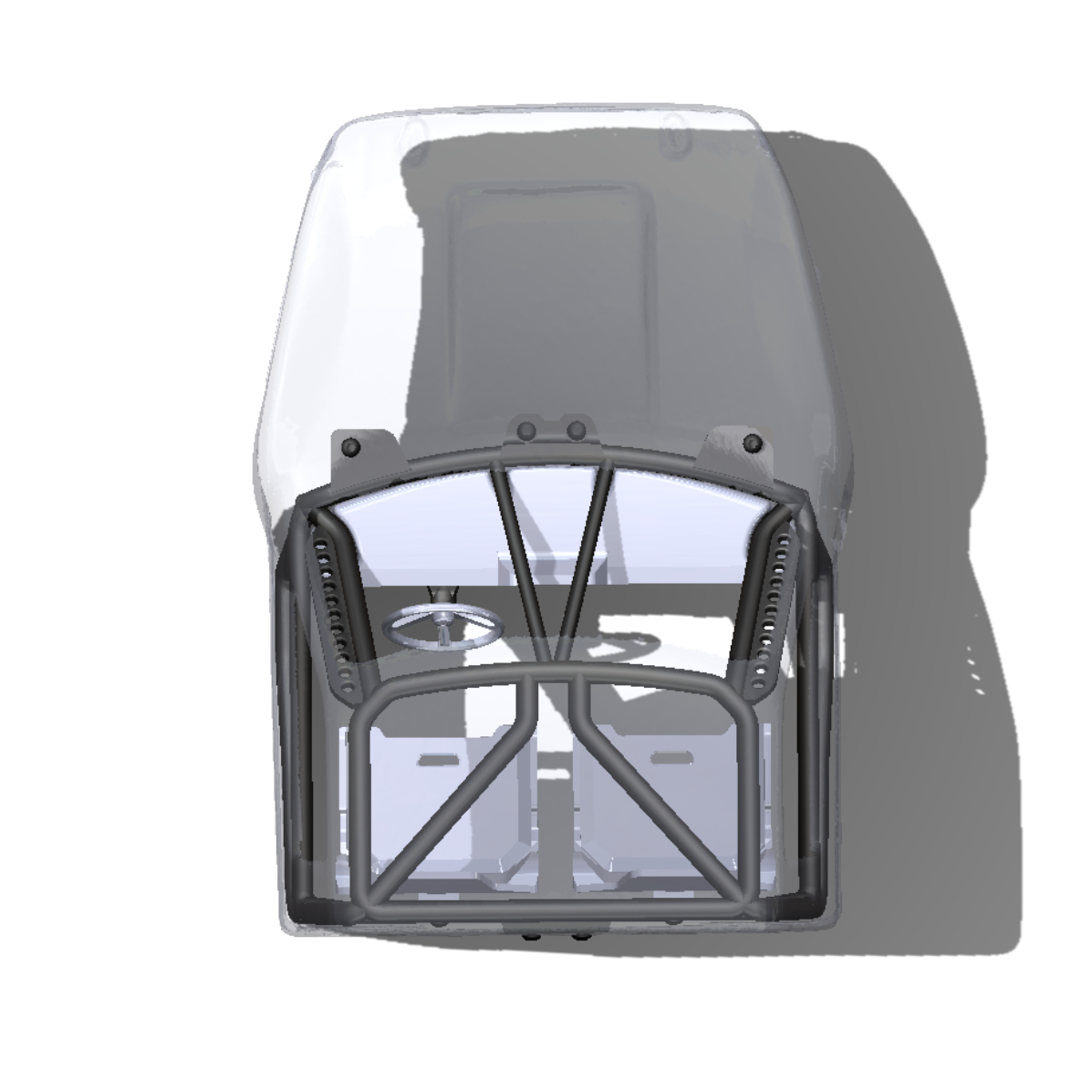 Roll Cage-Interior (Pro-Line Cliffhanger HP 1/10 Comp Crawler Body)